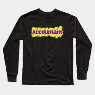 Accountant Long Sleeve T-Shirt